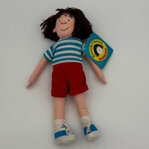 Vintage 1992 Beverly Cleary Ramona Quimby 12" Cloth Doll Determined Productions